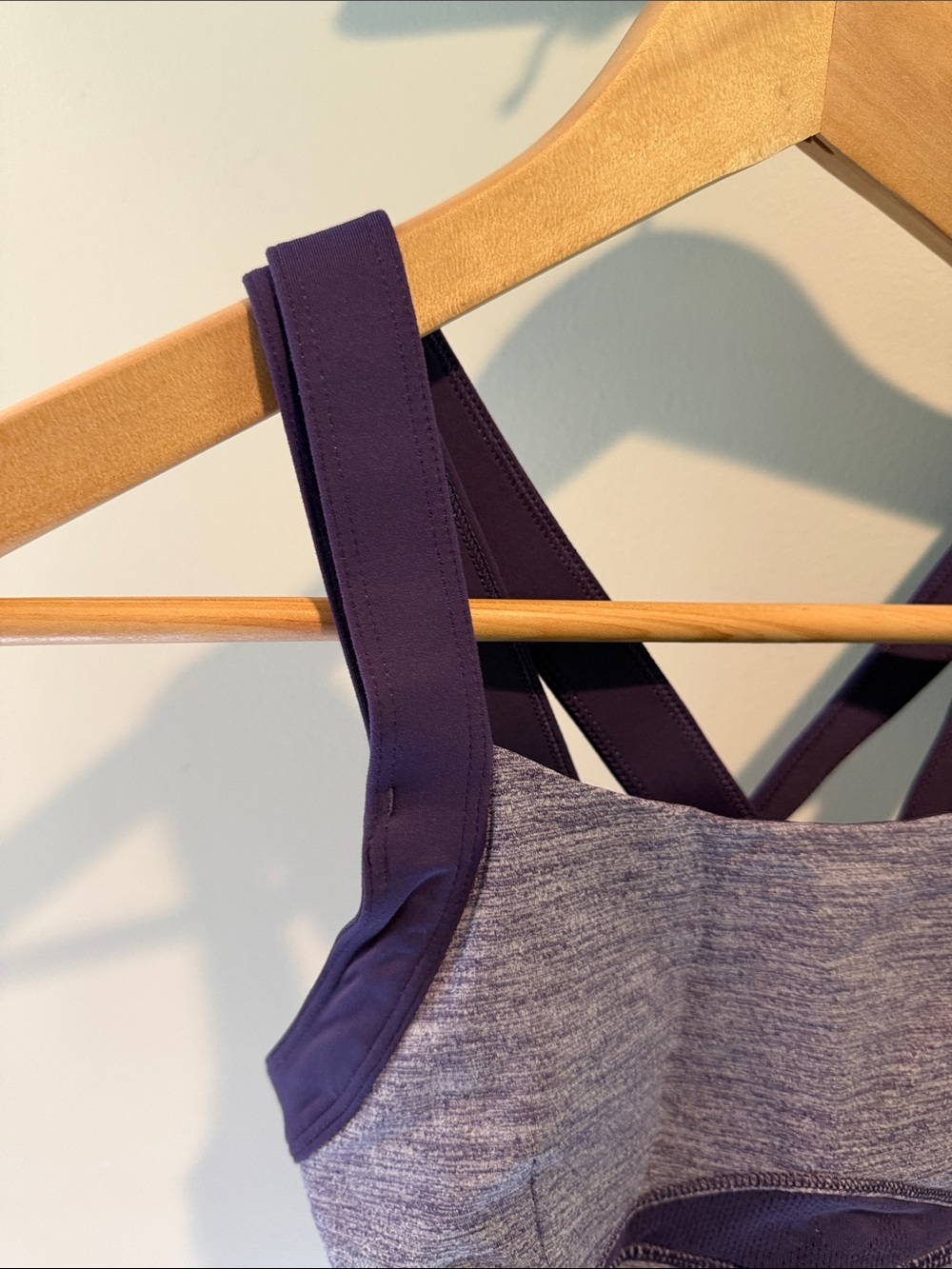 Lululemon 4 Chaturanga Concord Grape Athletic Activewear Tank Top - Picture 4 of 10
